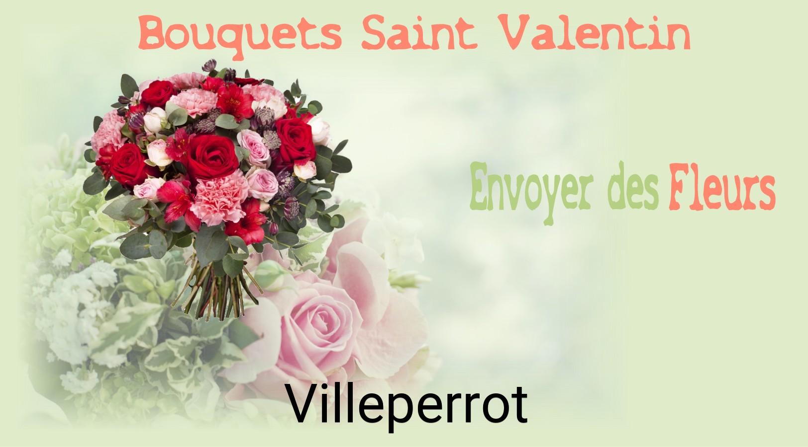 Roses de Saint-Valentin livrées à Villeperrot
